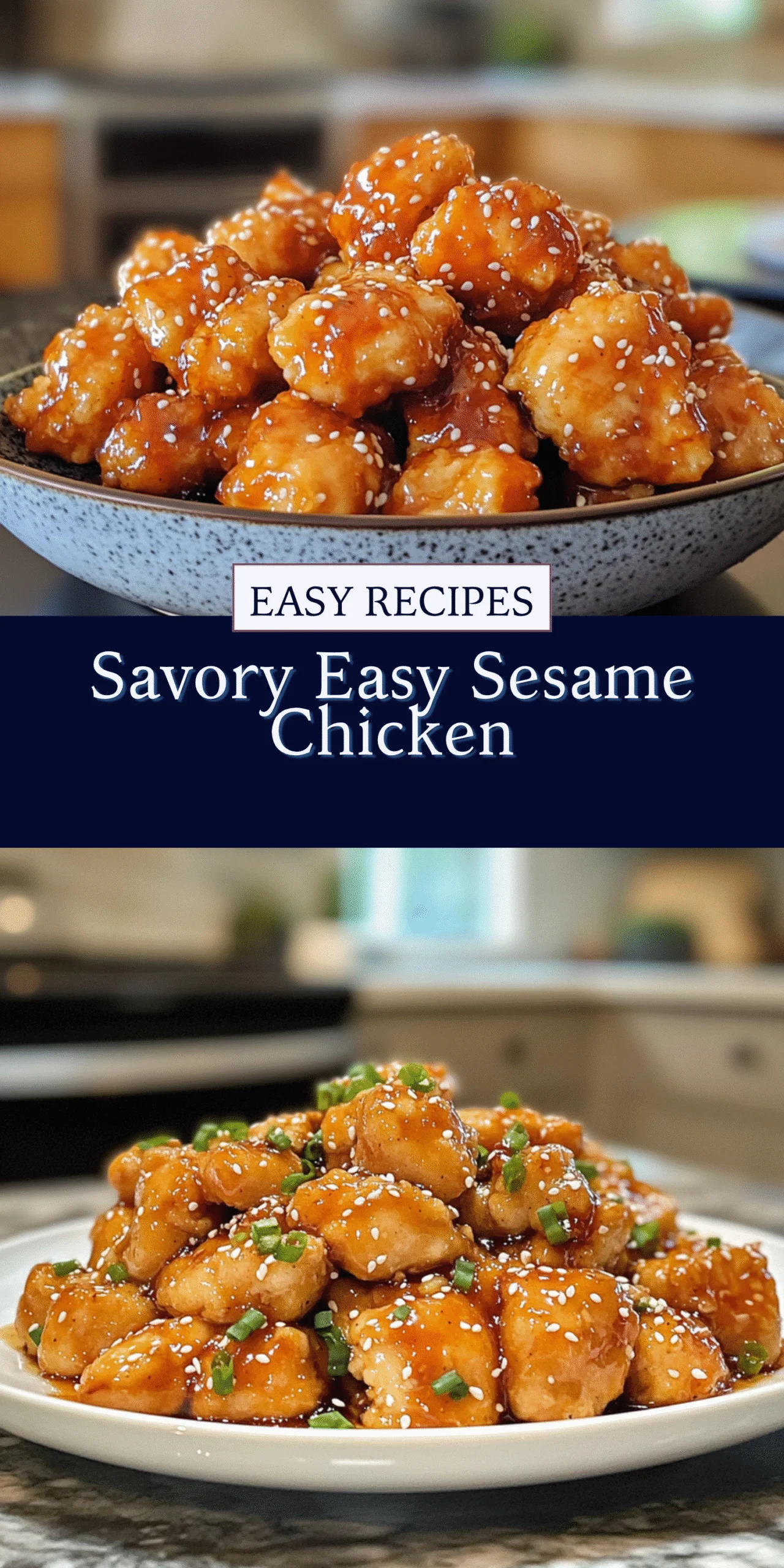 Savory Easy Sesame Chicken