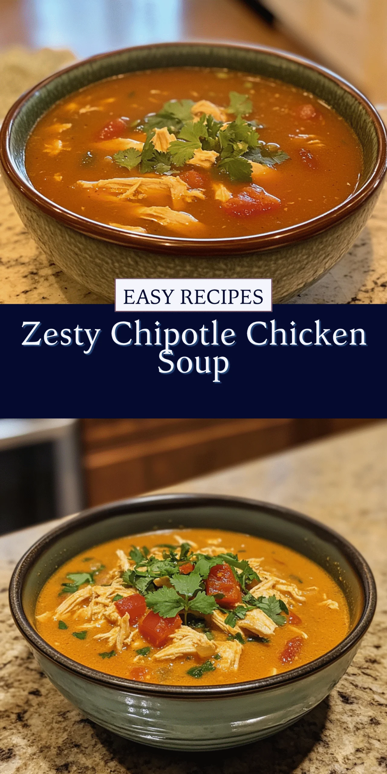Zesty Chipotle Chicken Soup