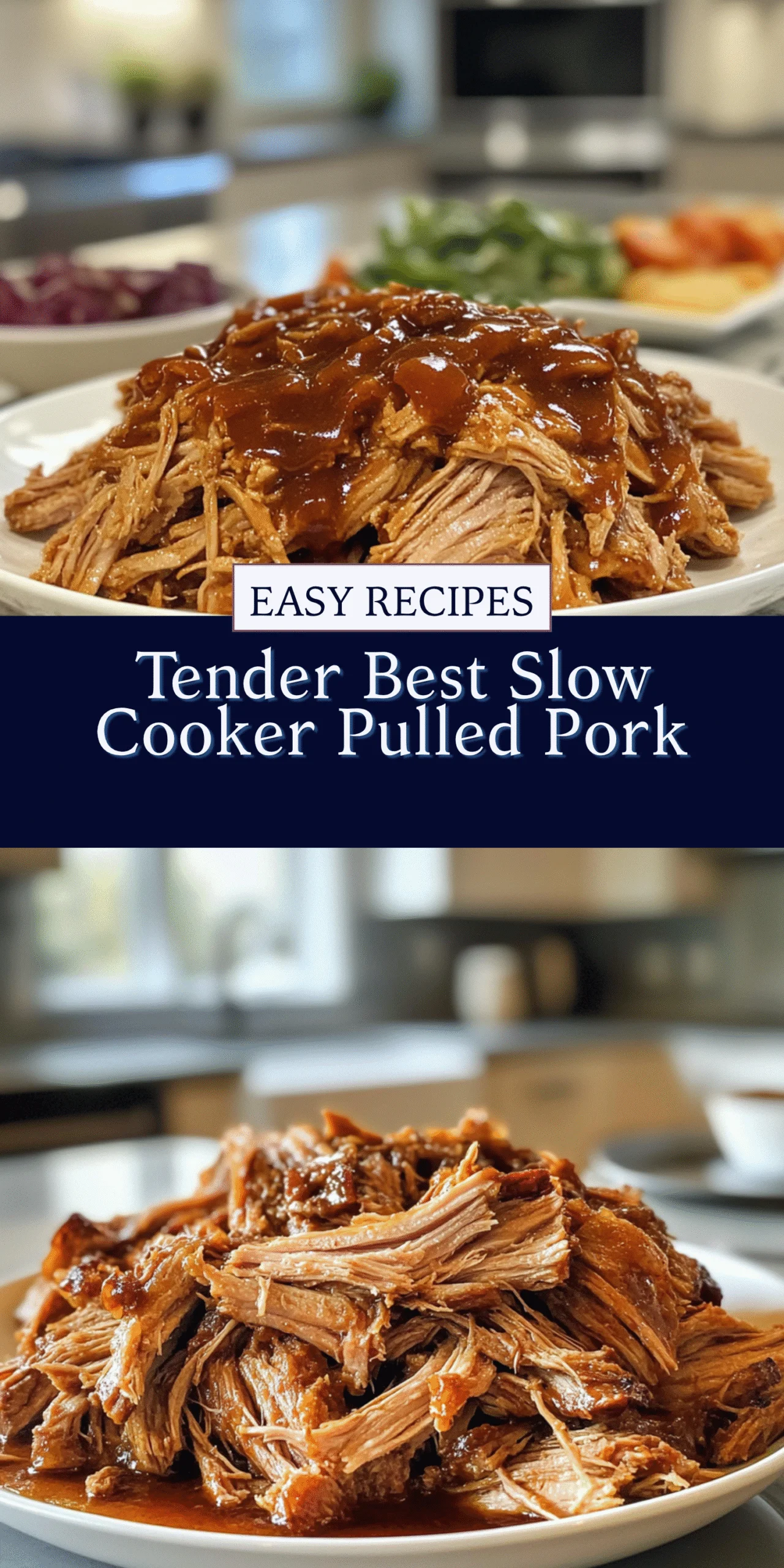 Tender Best Slow Cooker Pulled Pork