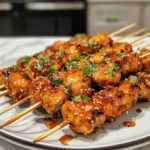 Spicy Chipotle Bang Bang Chicken Skewers