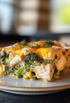 Delicious Healthier Broccoli Chicken Casserole
