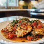 Savory Delicious Slow Cooker Tuscan Chicken