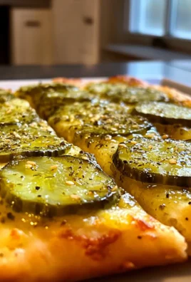 Tangy Pickle Pizza