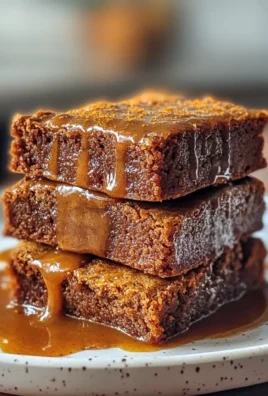 Irresistible Chewy Pumpkin Blondies with Warm Spices