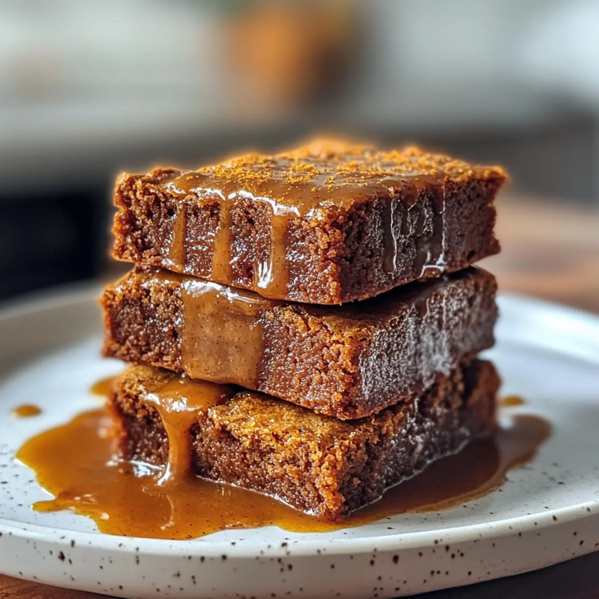 Irresistible Chewy Pumpkin Blondies with Warm Spices