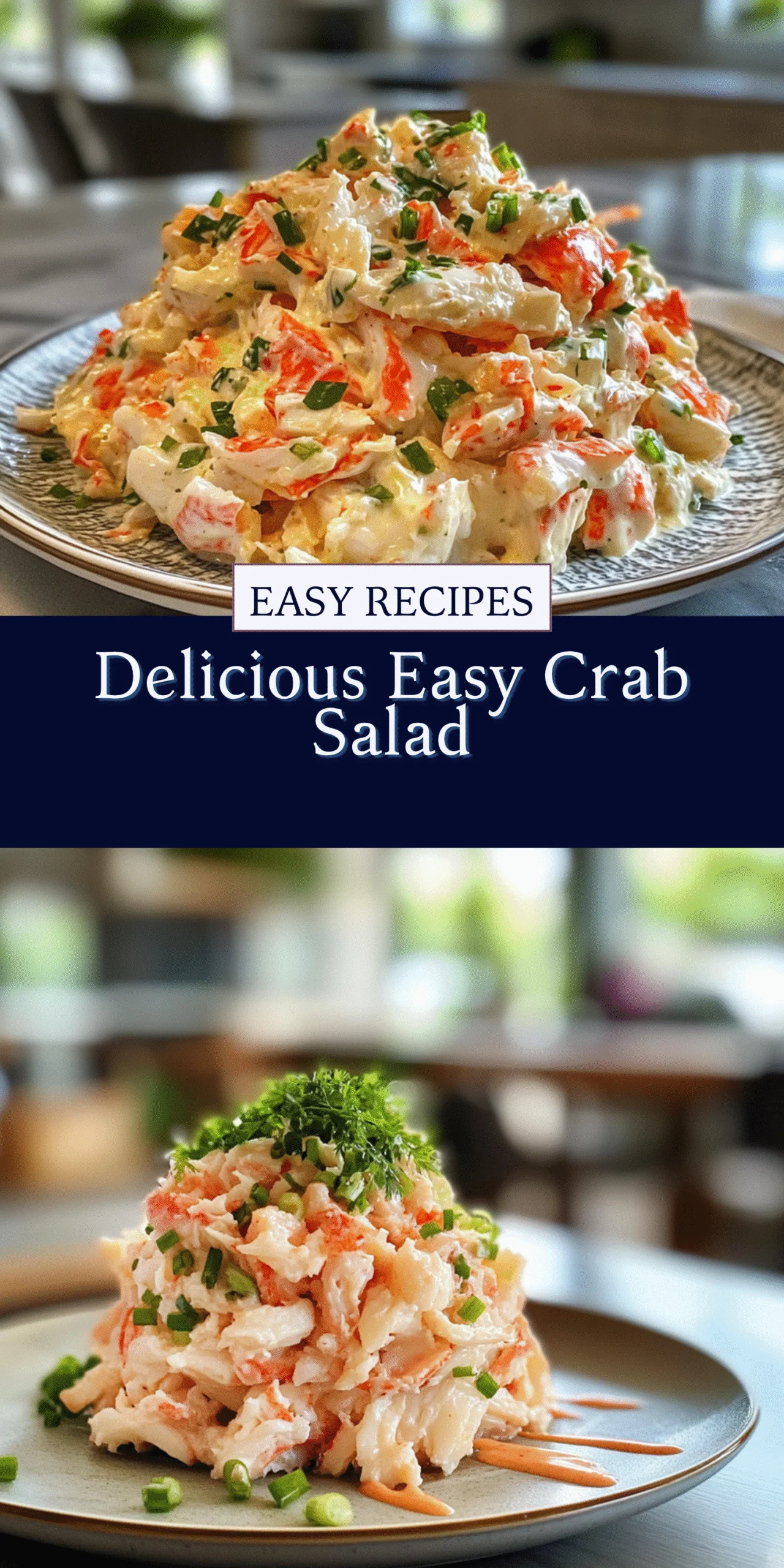 Delicious Easy Crab Salad