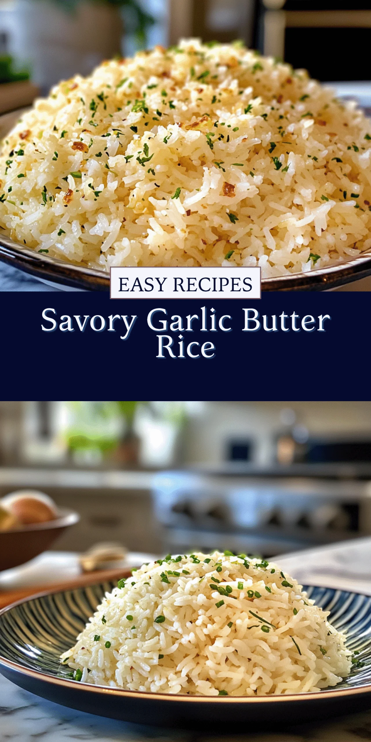 Savory Garlic Butter Rice