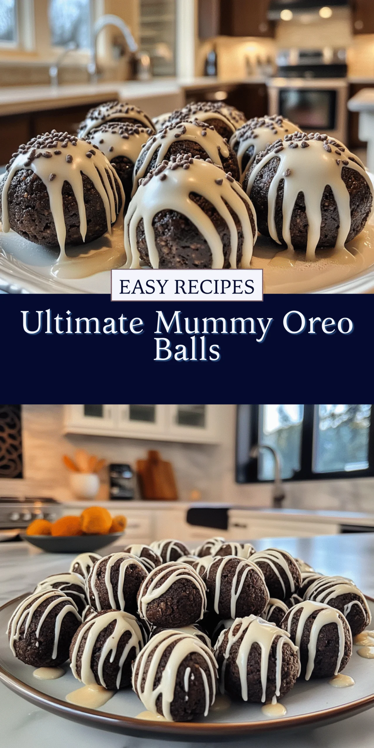 Ultimate Mummy Oreo Balls