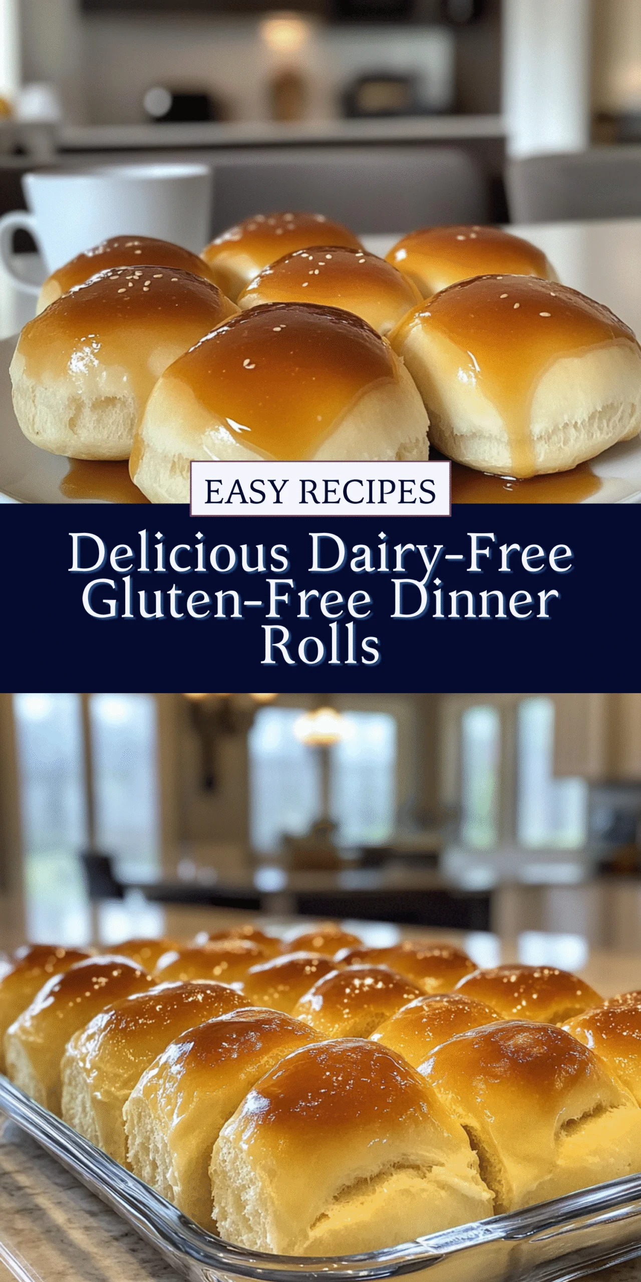 Delicious Dairy-Free Gluten-Free Dinner Rolls