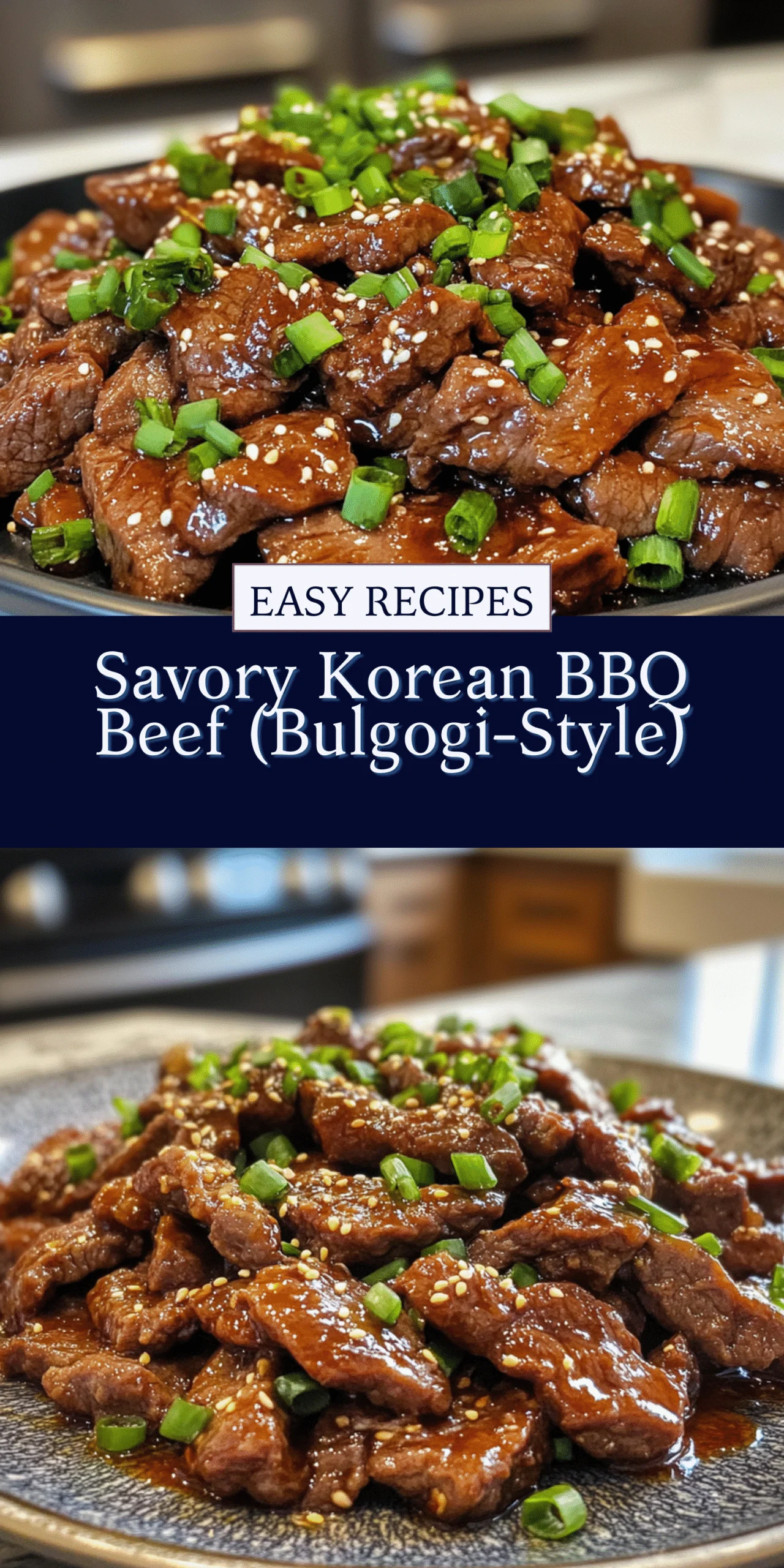 Savory Korean BBQ Beef (Bulgogi-Style)
