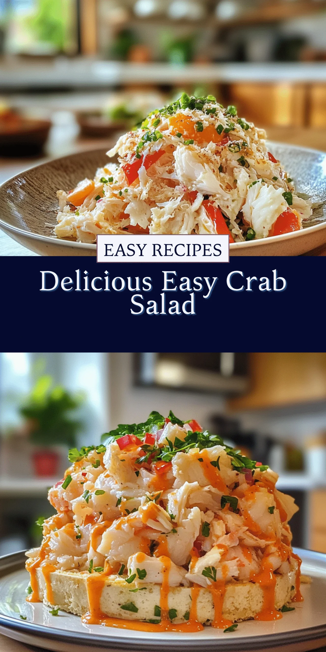 Delicious Easy Crab Salad
