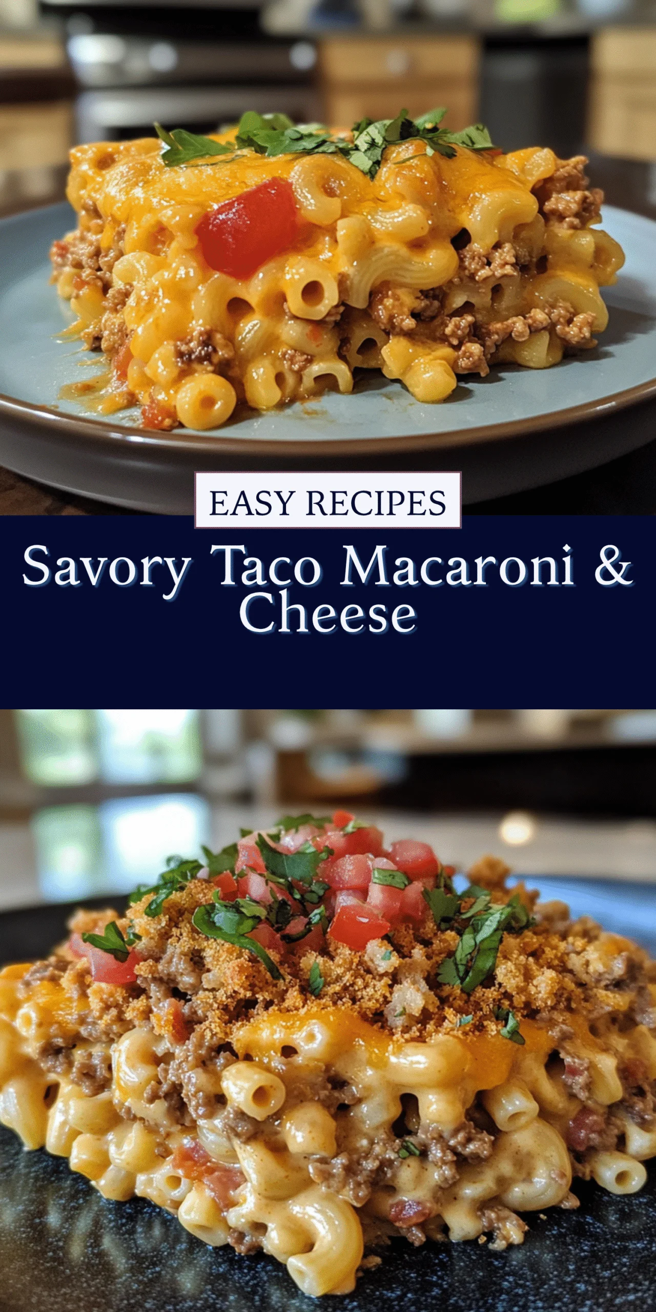 Savory Taco Macaroni & Cheese