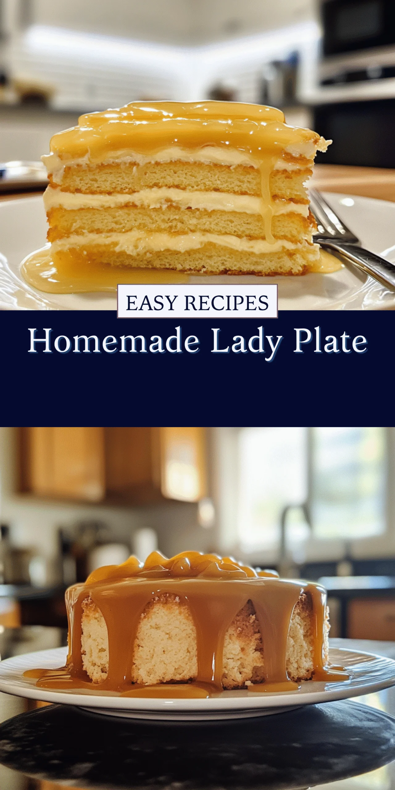 Homemade Lady Plate