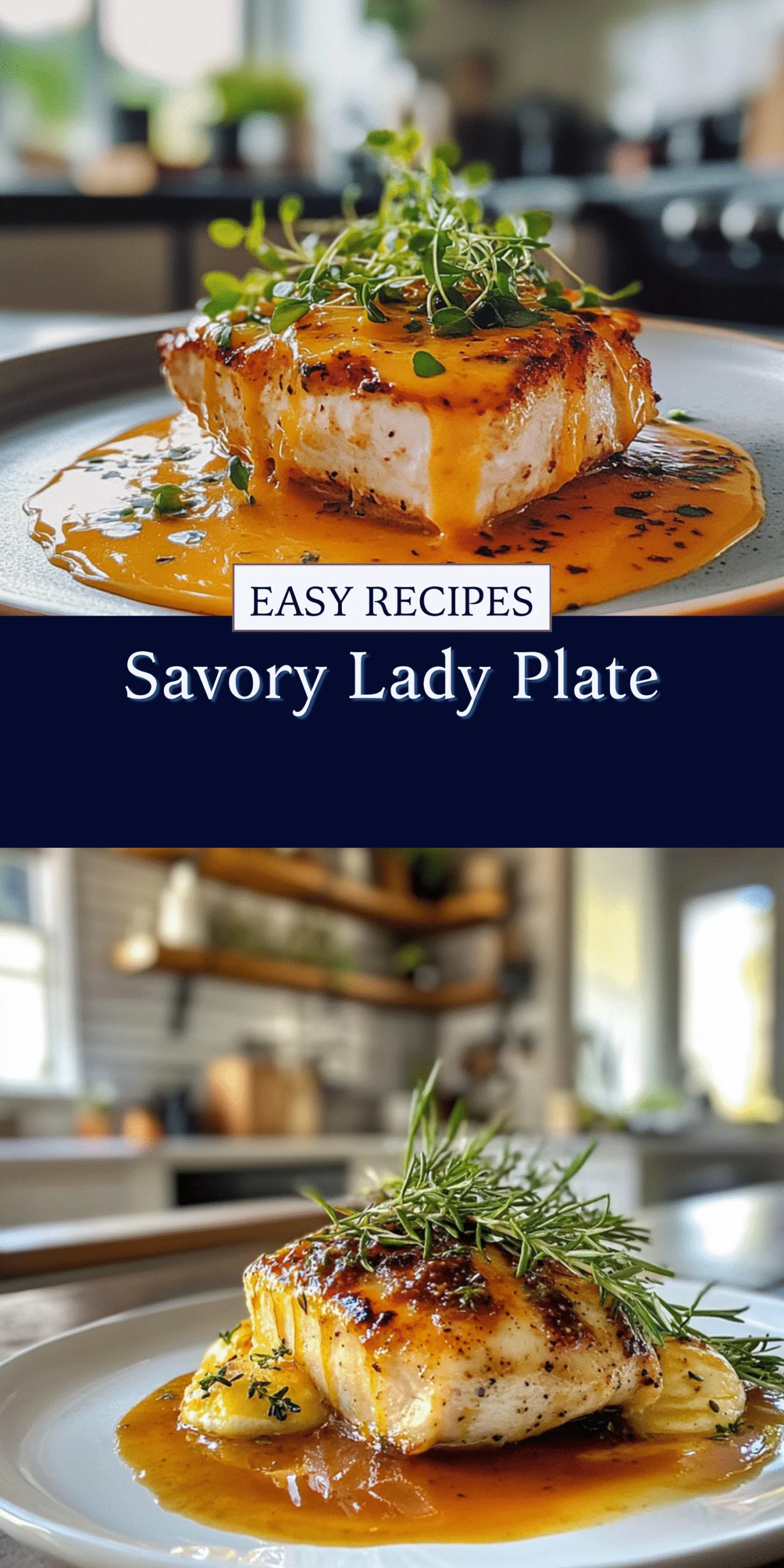 Savory Lady Plate