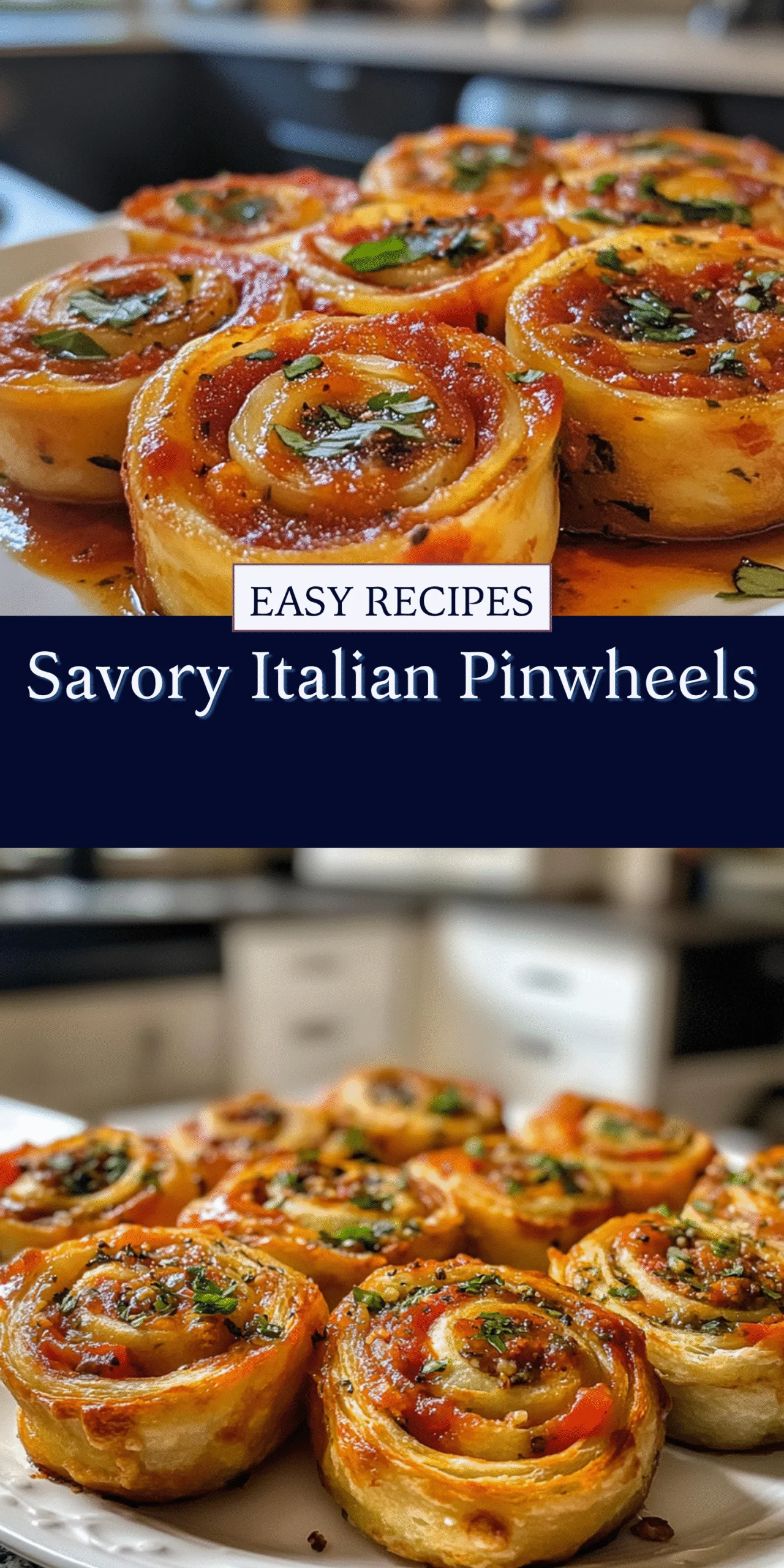 Savory Italian Pinwheels