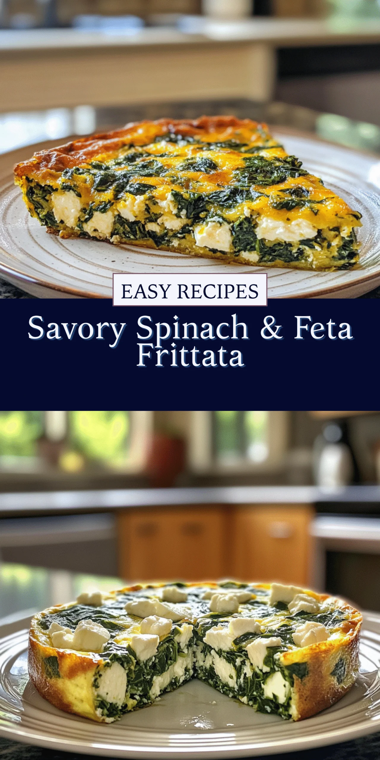 Savory Spinach & Feta Frittata