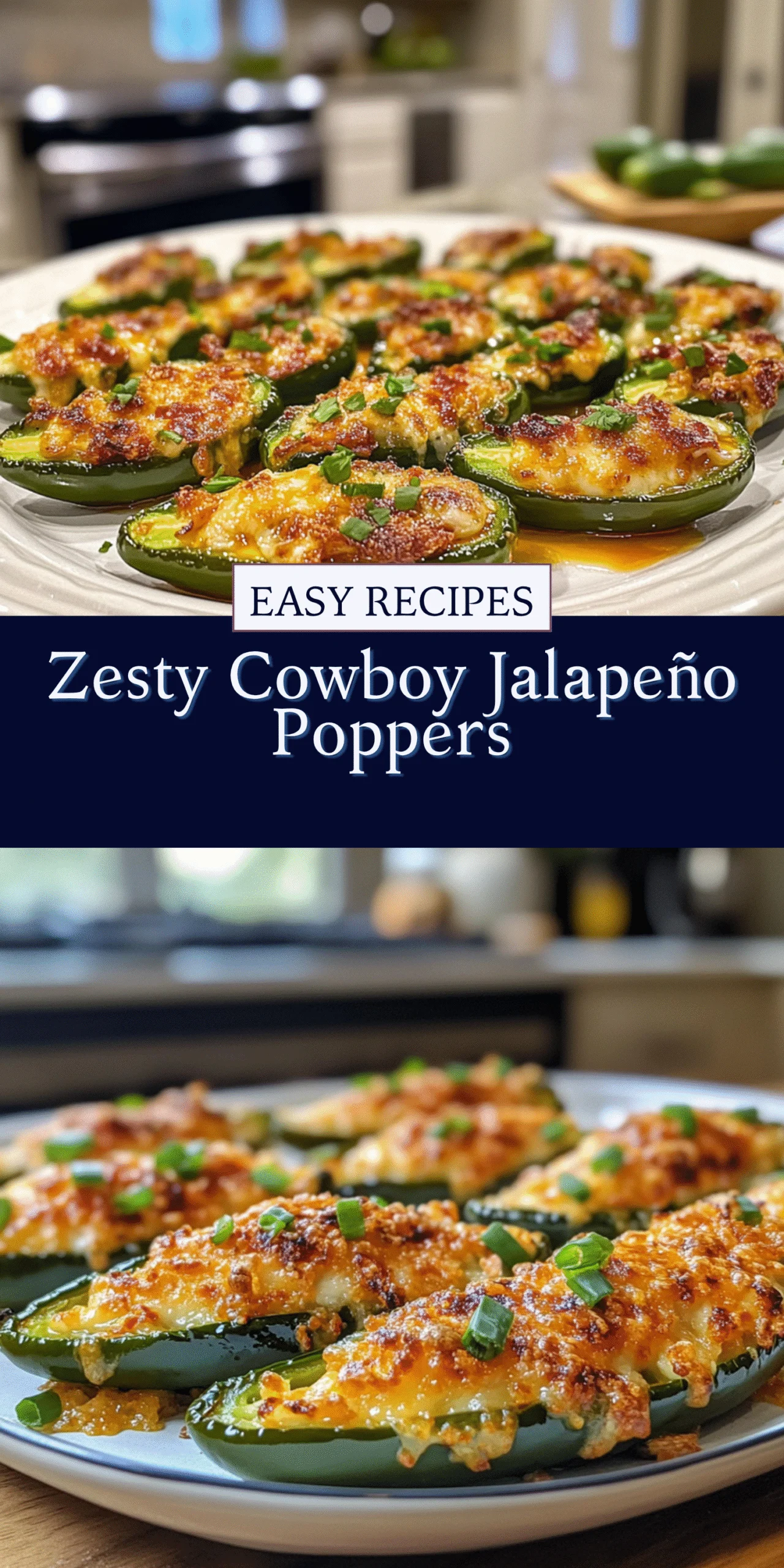 Zesty Cowboy Jalapeño Poppers