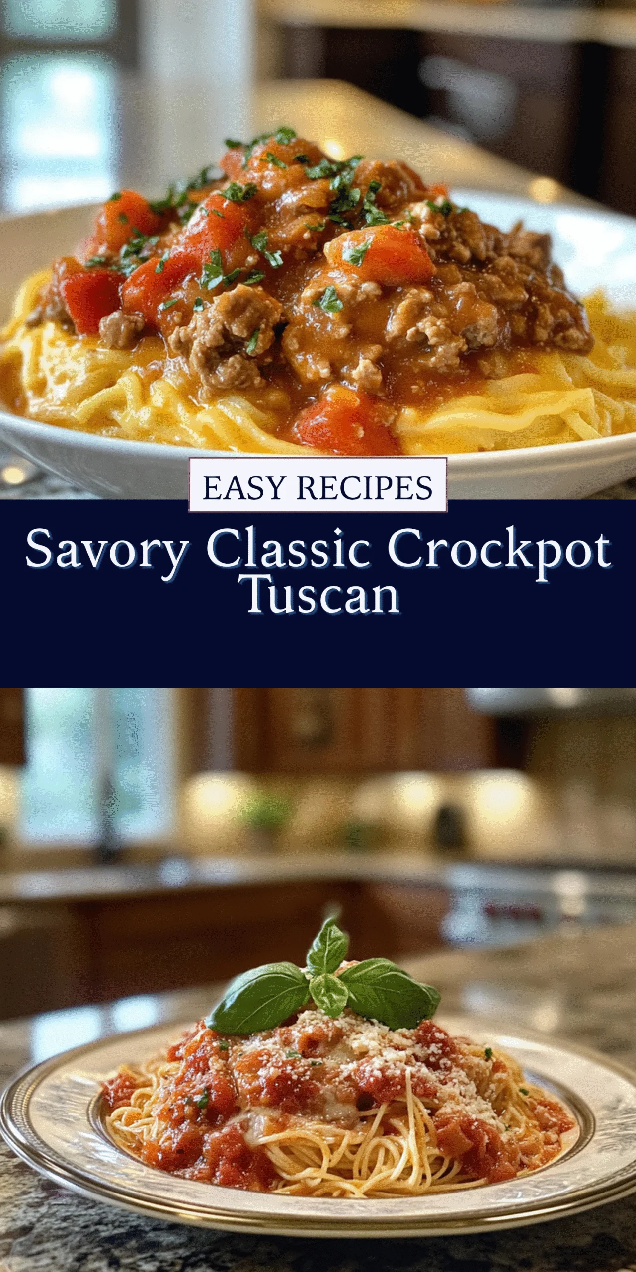 Savory Classic Crockpot Tuscan