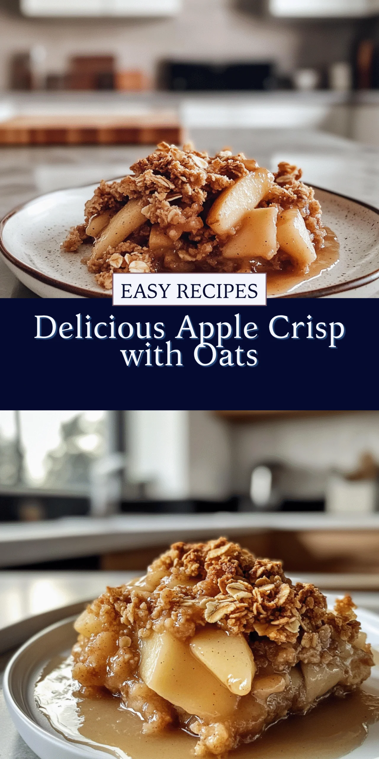 Delicious Apple Crisp with Oats