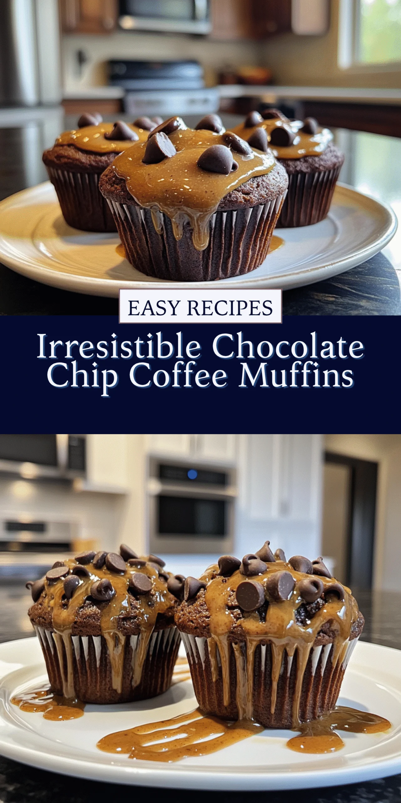 Irresistible Chocolate Chip Coffee Muffins