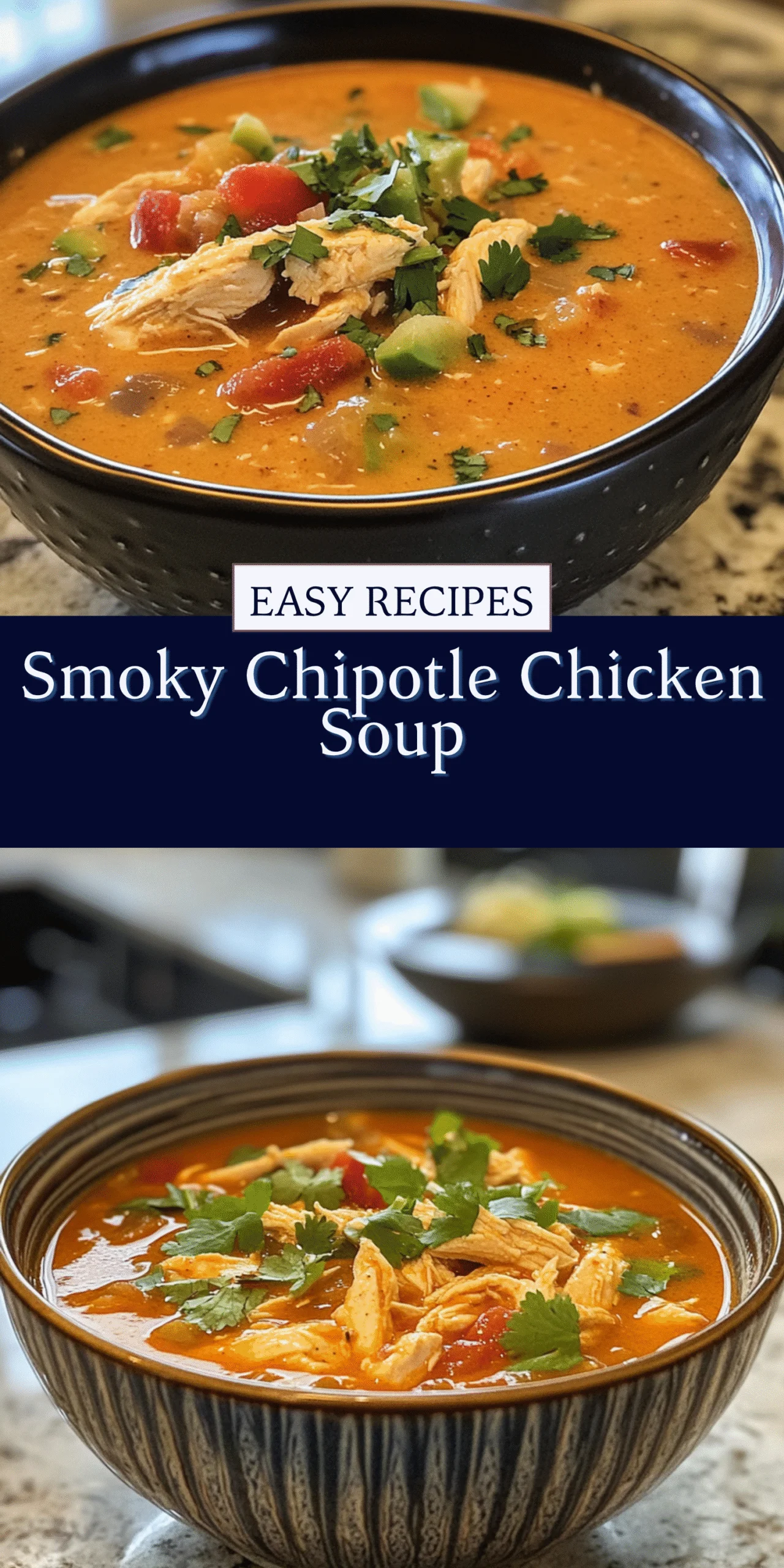 Smoky Chipotle Chicken Soup