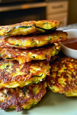 Crispy Golden Air Fryer Zucchini Fritters