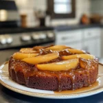 Irresistible Spiced Pear Upside Down Cake