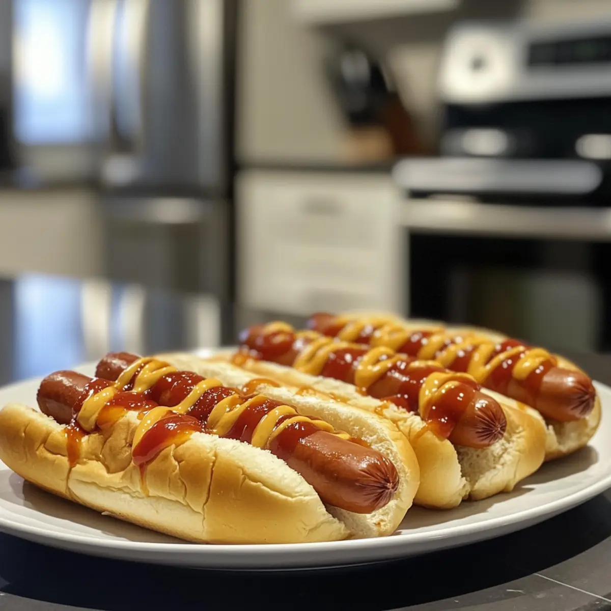 Crispy Air Fryer Hot Dogs
