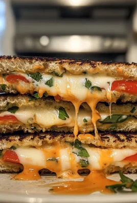 Savory Mediterranean Grilled Cheese Sandwich