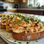 Savory Hot Chicken Salad French Bread Sandwiches