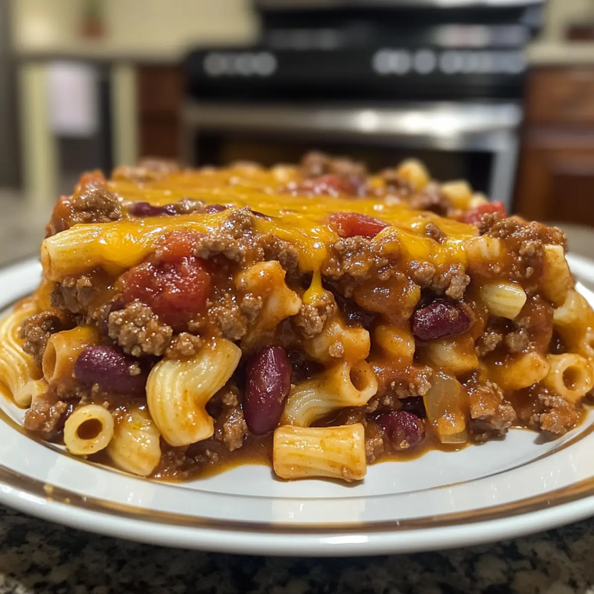 Hearty Chili Mac