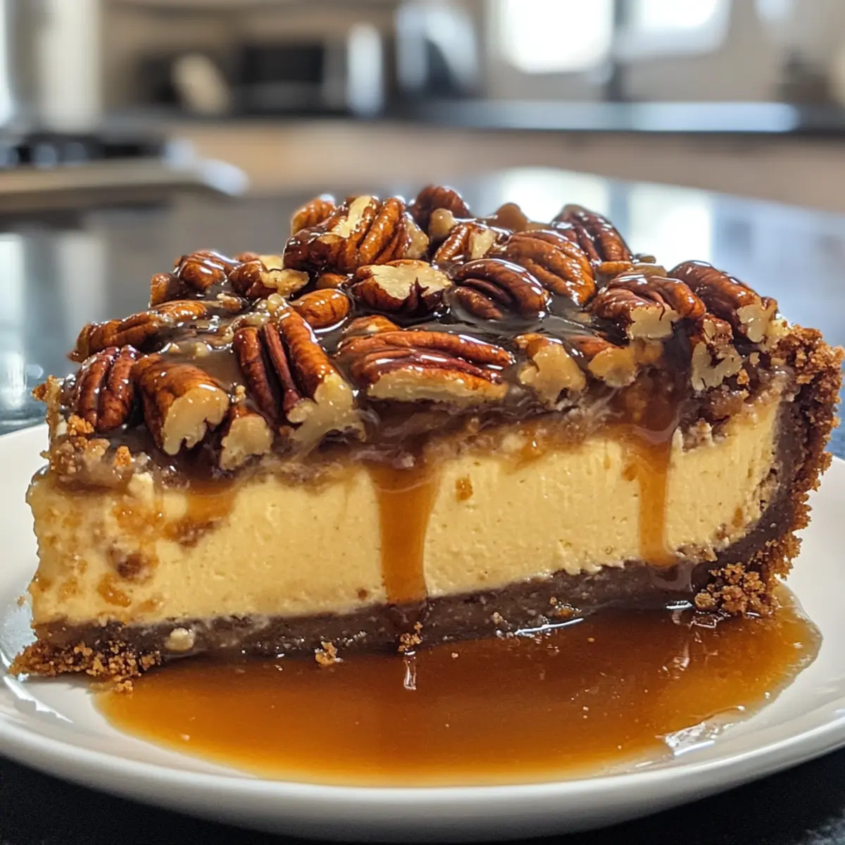 Decadent Pecan Pie Cheesecake