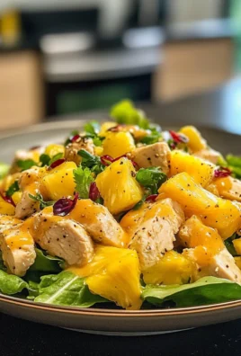 Tropical Pineapple Chicken Salad