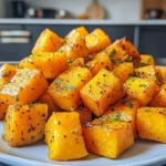 Easy Quick Roasted Butternut Squash