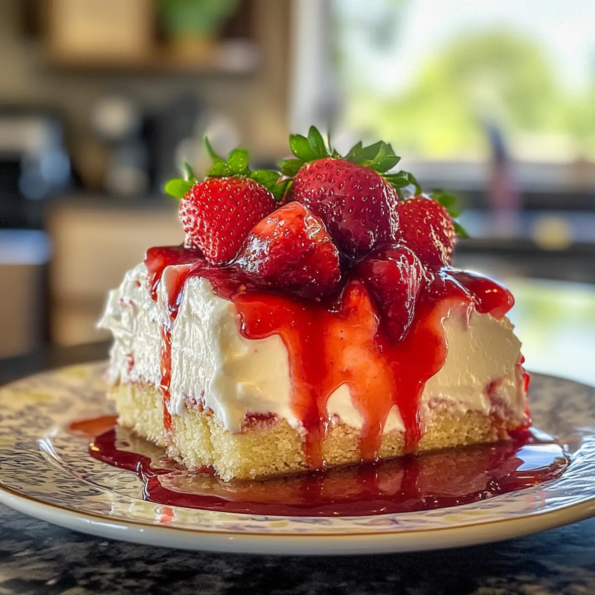 Irresistible Strawberry Tres Leches Cake