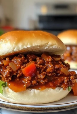 Savory Crock Pot Sloppy Joes