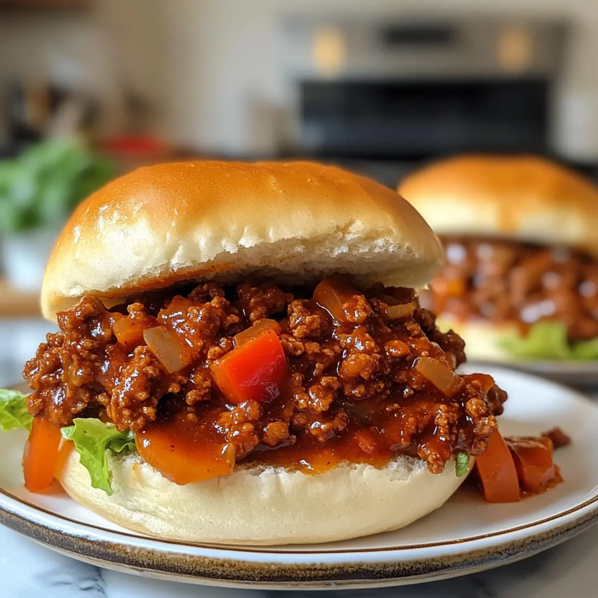 Savory Crock Pot Sloppy Joes