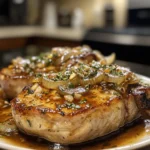Savory French Onion Pork Chops