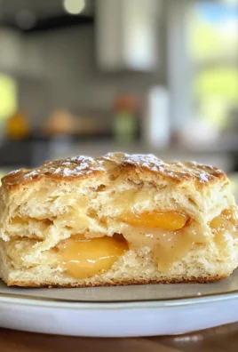 Fluffy Peach Butter Swim Biscuits