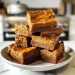 Irresistible Chewy Pumpkin Blondies with Warm Spices