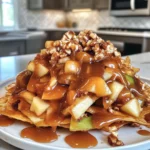 Decadent Caramel Apple Nachos