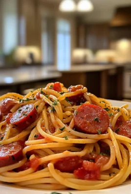 Savory Summer Kielbasa Pasta