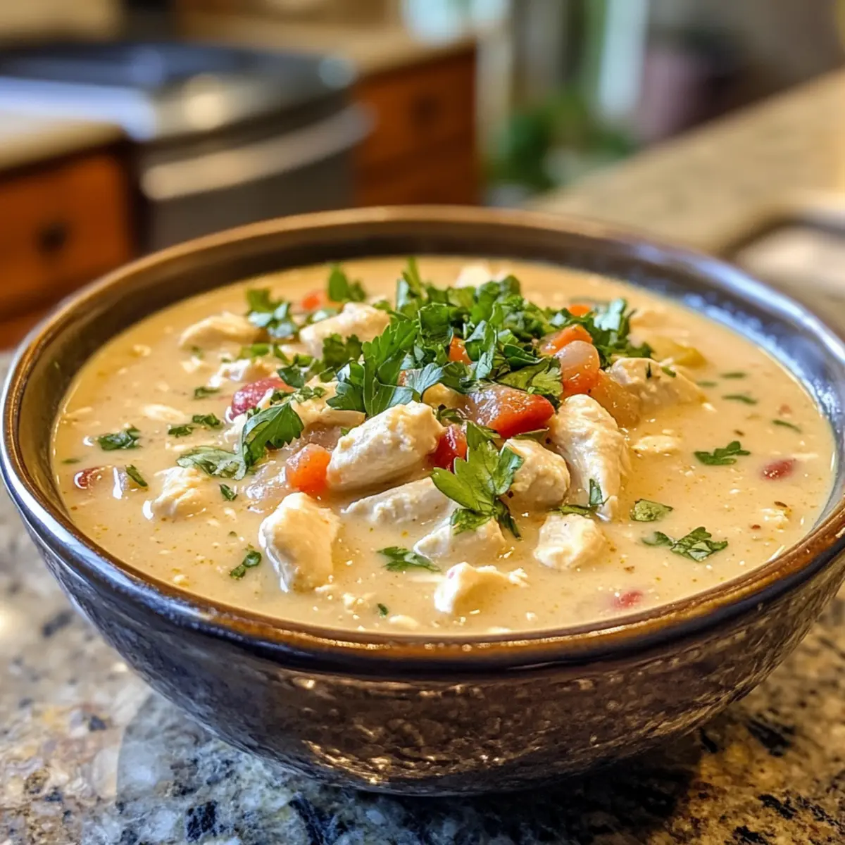 Creamy Ultimate White Chicken Chili with Cream Cheese Delight
