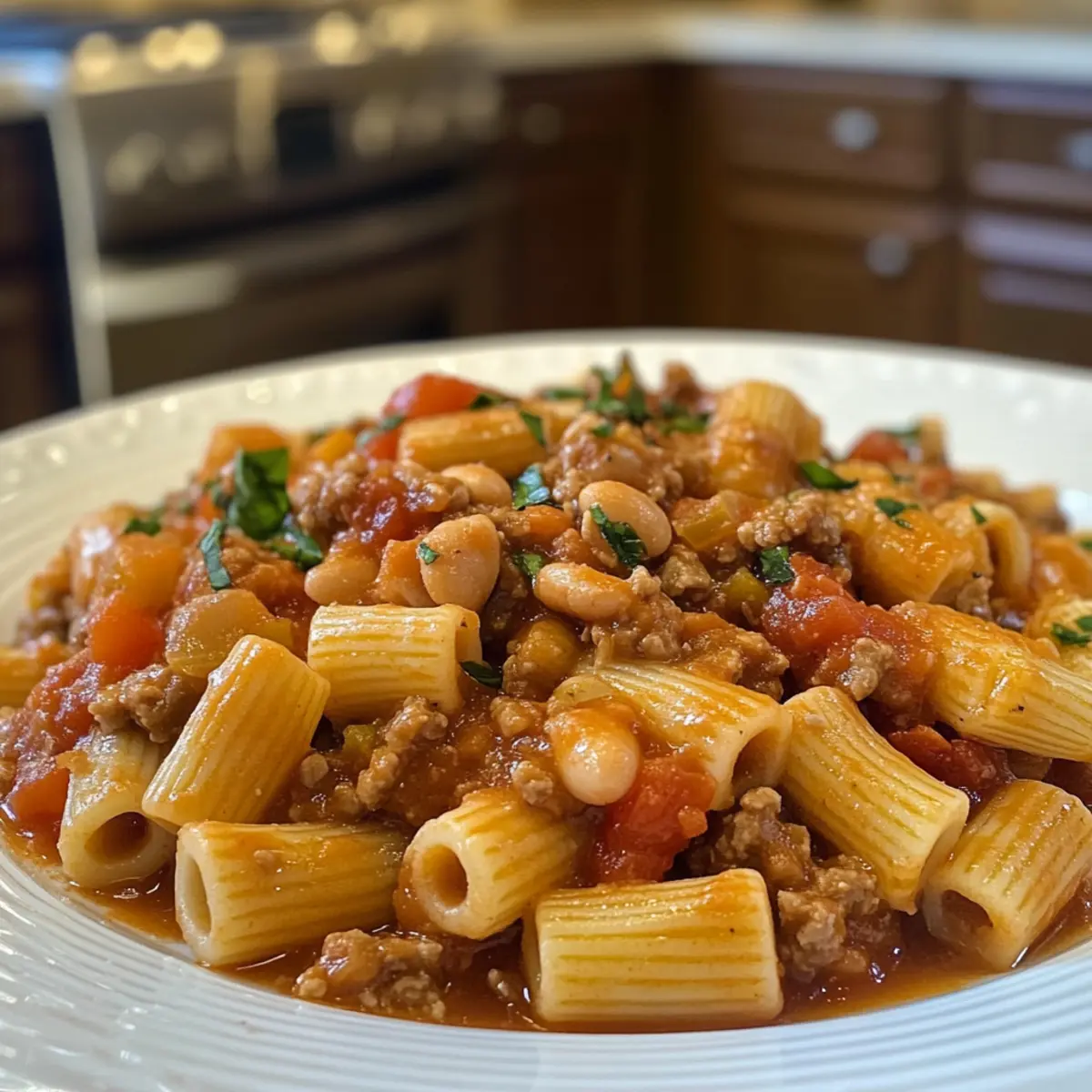 Hearty Pasta e Fagioli