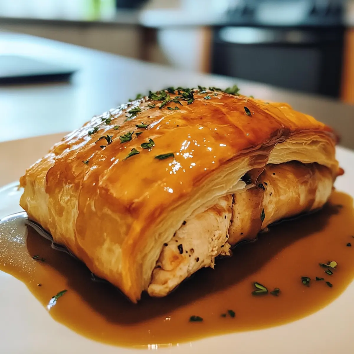 Savory Chicken Wellington