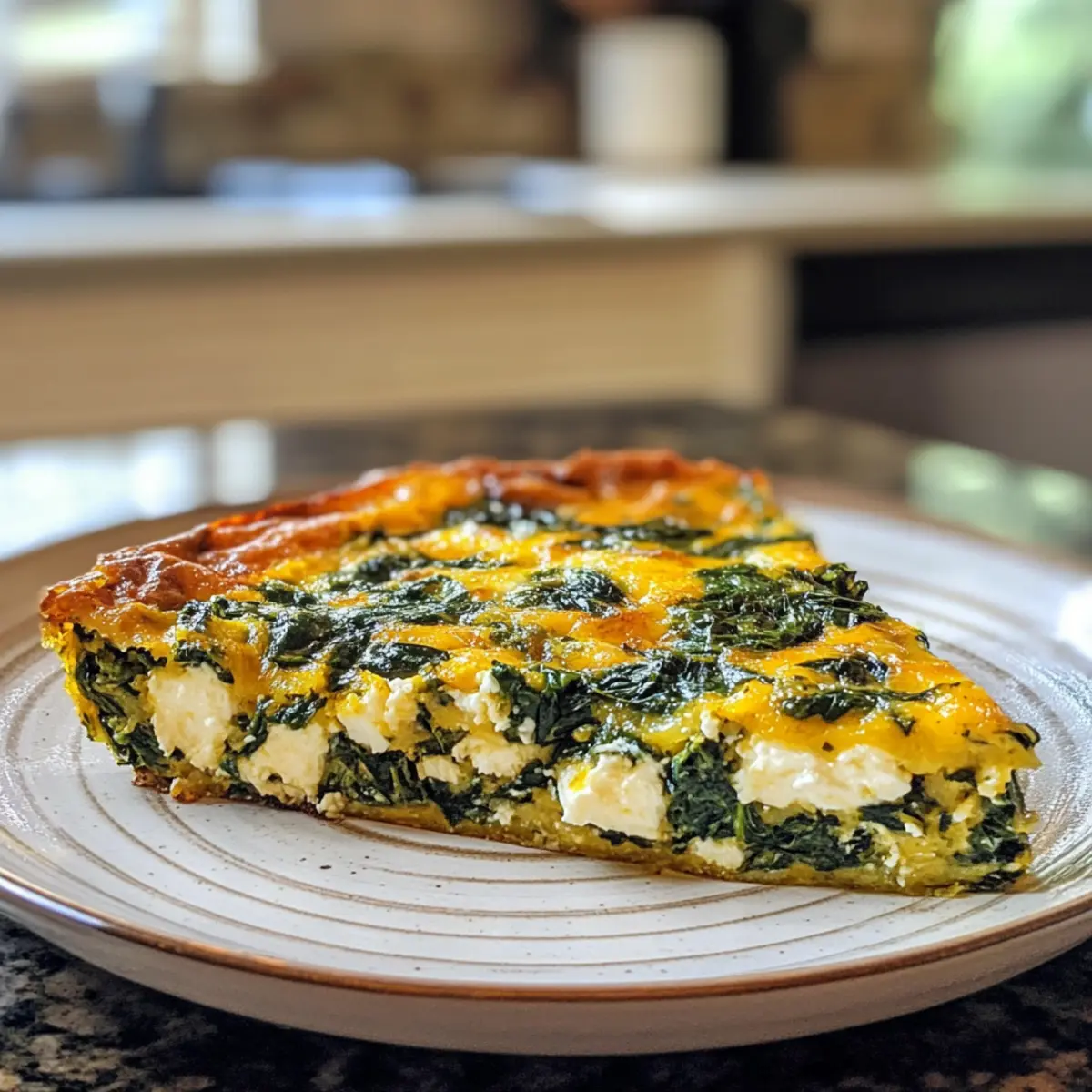 Savory Spinach & Feta Frittata