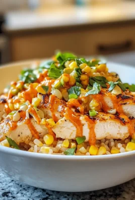 Savory Tasty Street Corn Chicken Bowl