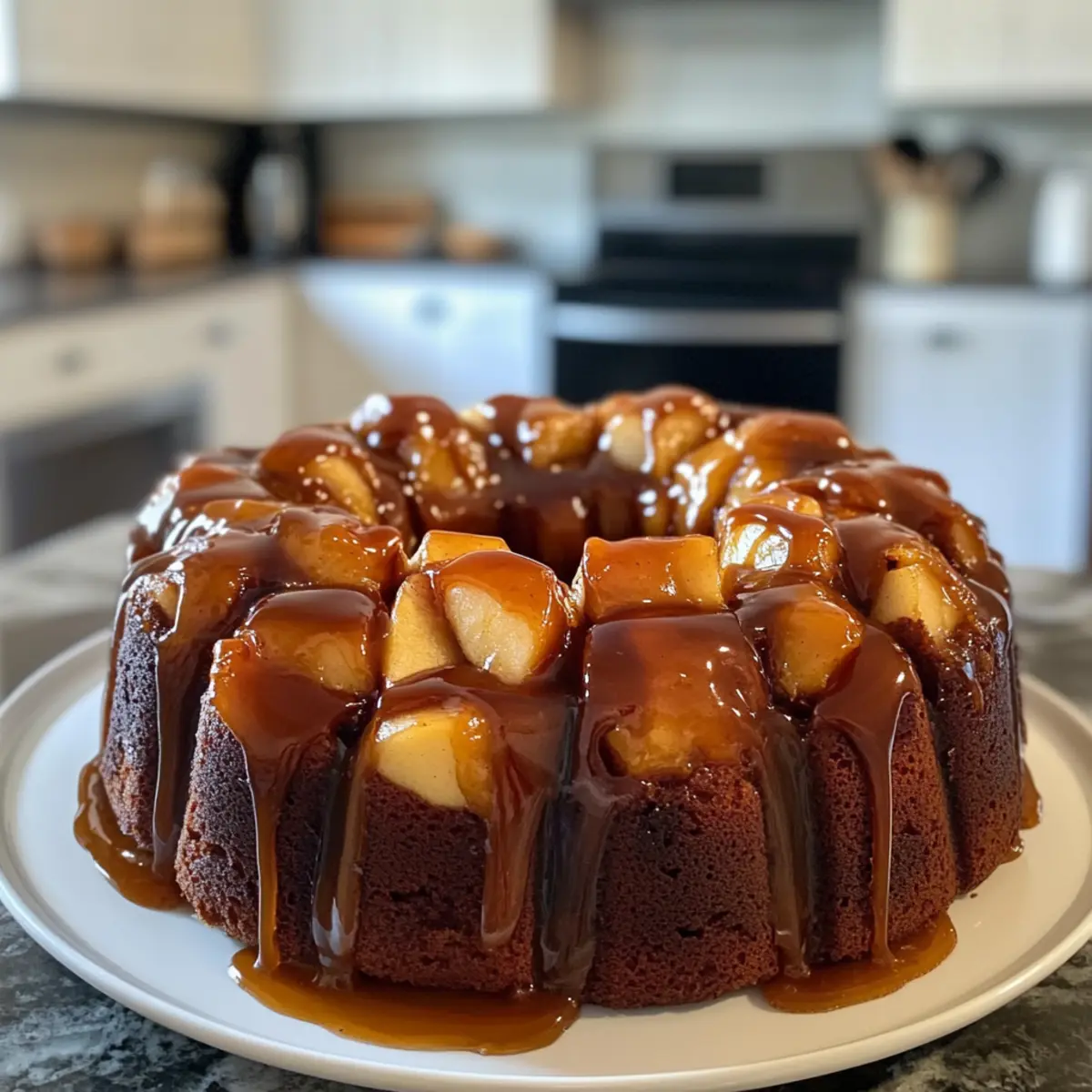 Decadent Caramel Apple Monkey Bread