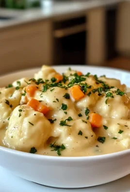 Hearty Homemade Chicken & Dumplings
