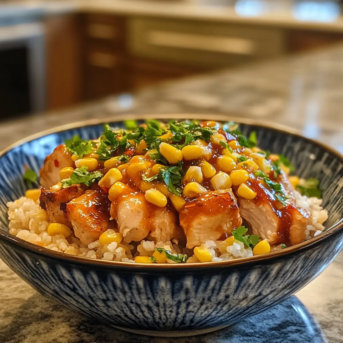 Hearty Tasty Street Corn Chicken Bowl